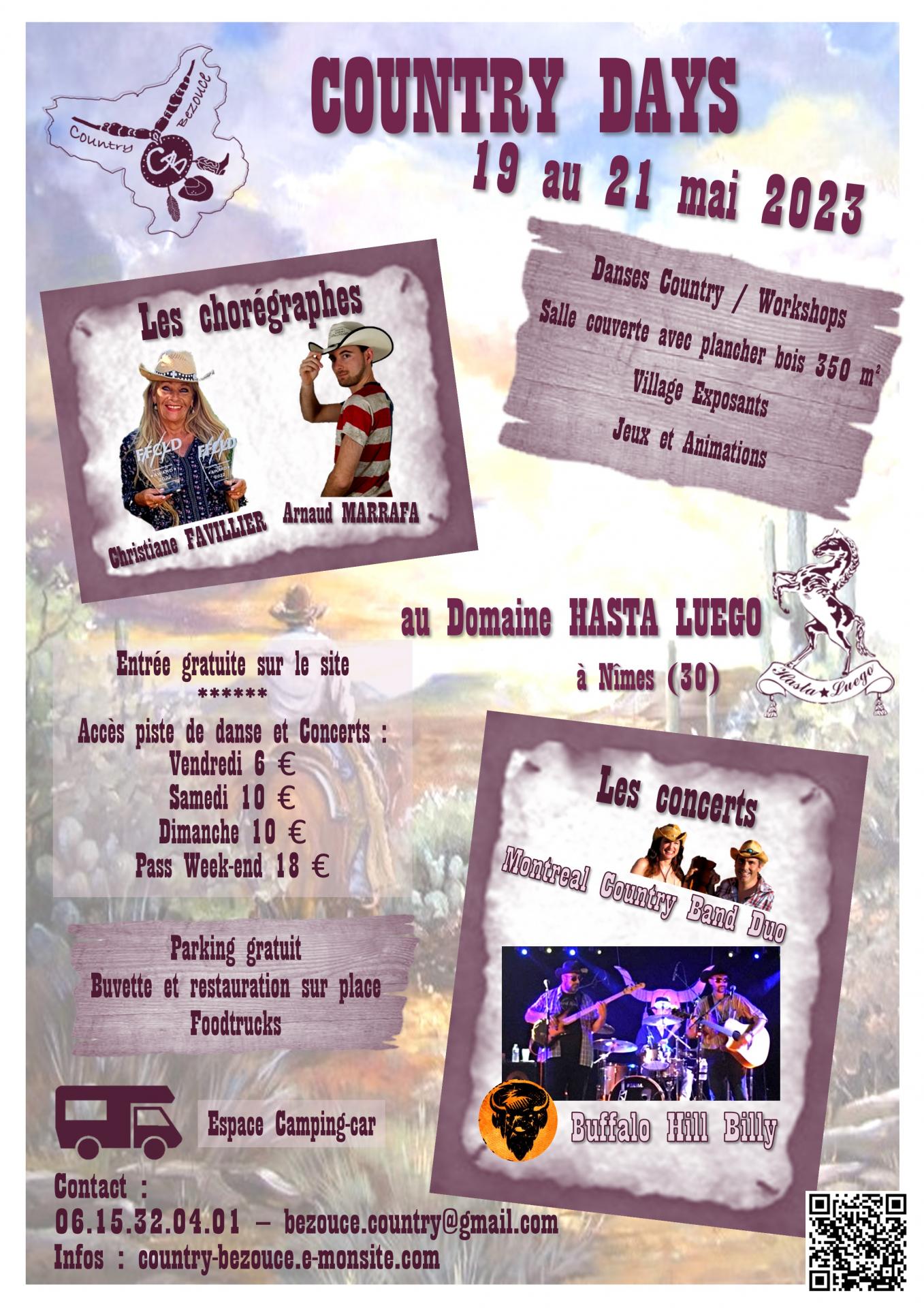 Affiche country days mai 2024