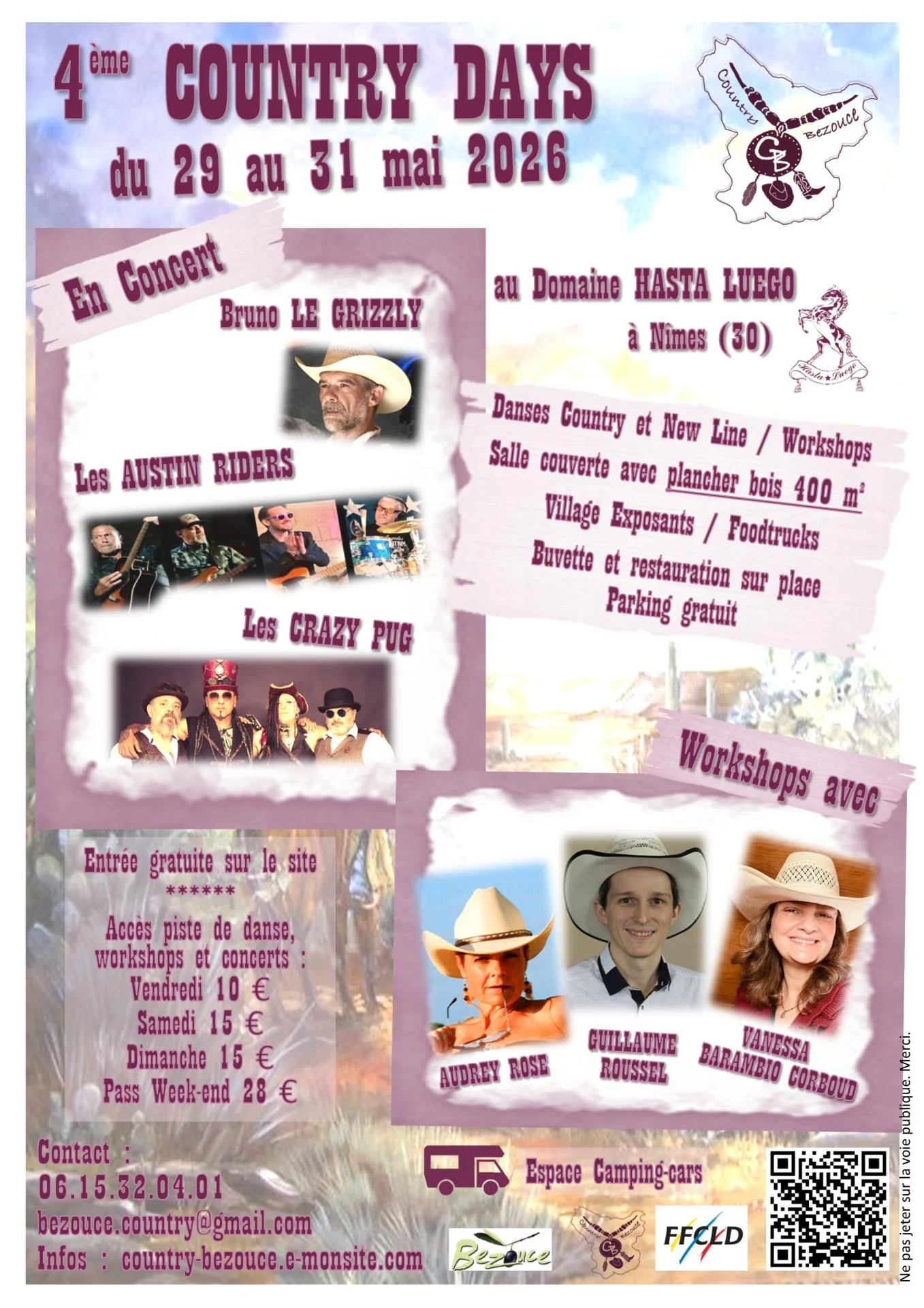Affiche country days mai 2026
