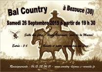 Affiche 26 sept 2015 - Bal Bezouce